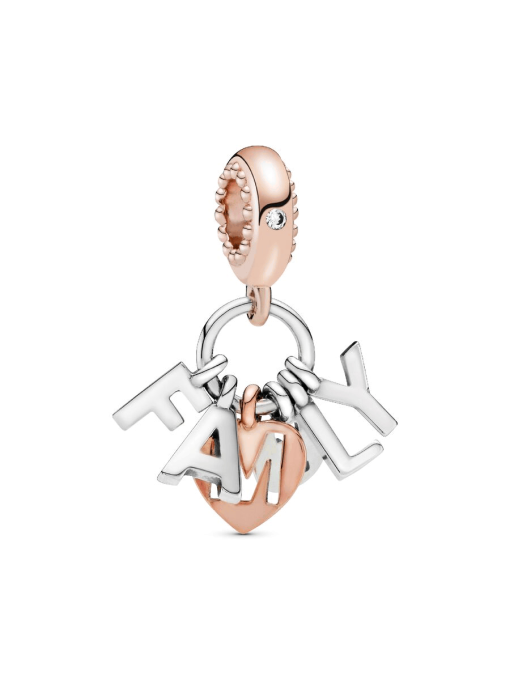 Family Letters Dangle Charm - Image 3