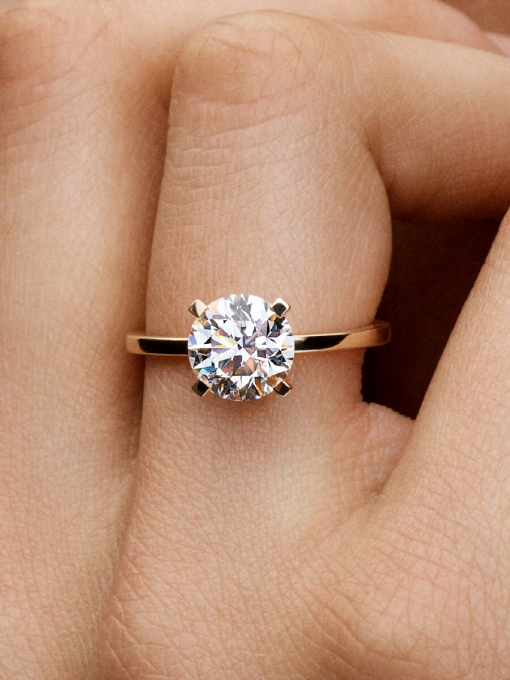 Pandora Era 14k Gold Lab-grown Diamond Ring - Image 2