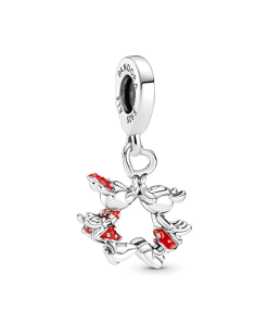 Disney Mickey Mouse & Minnie Mouse Kissing Dangle Charm