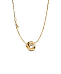 Letter C Charm Necklace