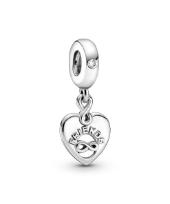 Friends Forever Heart Dangle Charm