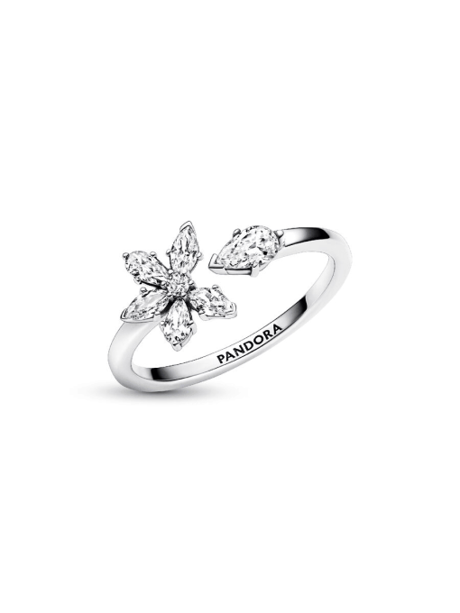 Sparkling Herbarium Cluster Open Ring - Image 7