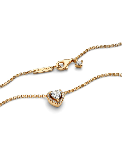 Sparkling Heart Collier Necklace - Image 7