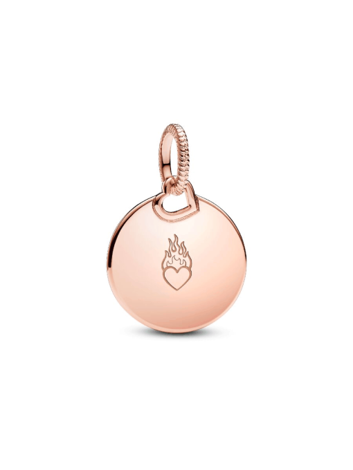 Engravable Round Tag Pendant - Image 5