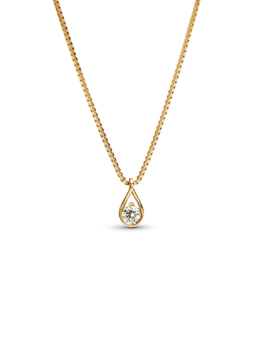 Pandora Infinite Lab-grown Diamond Necklace and Earrings Set 0.75 carat tw 14k Gold - Image 4