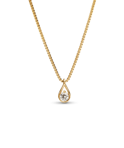Pandora Infinite 14k Gold Lab-grown Diamond Pendant Necklace
