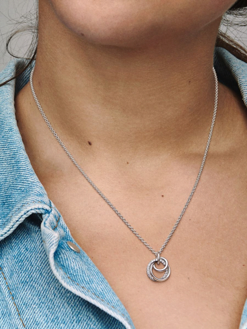 Family Always Encircled Pendant Necklace - Image 2