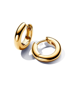 Round Hoop Earrings