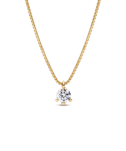 Pandora Nova 14k Gold Lab-grown Diamond Pendant Necklace