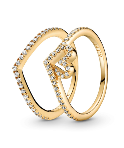 Better Together Wishbone Ring Set