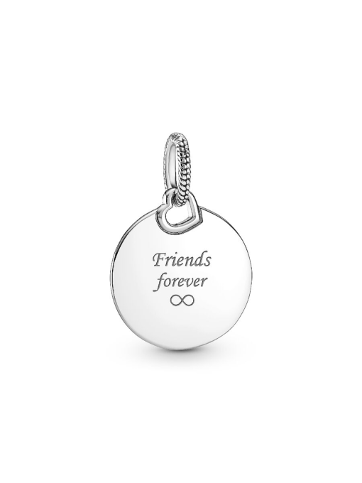 Engravable Round Tag Pendant - Image 4