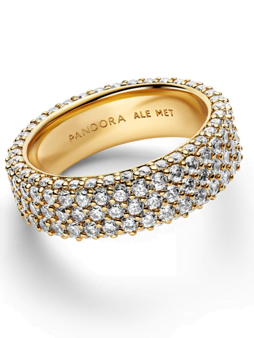 Pandora Timeless Pave Triple-row Ring - Image 3