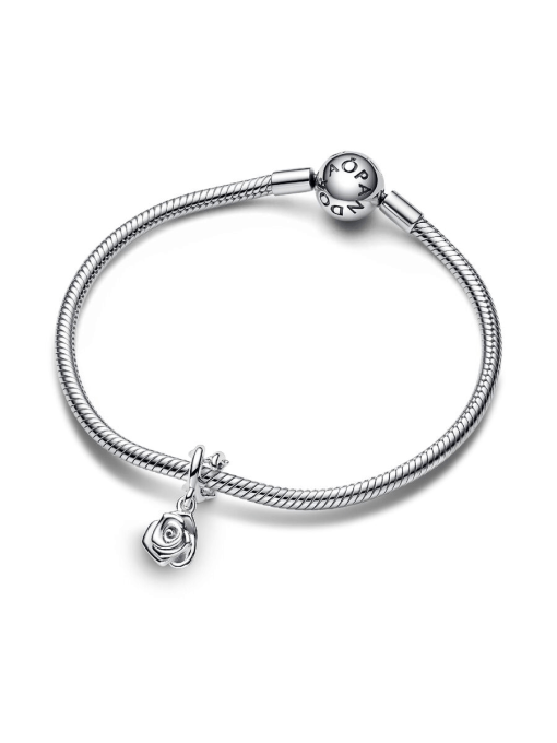 Rose in Bloom Dangle Charm - Image 7