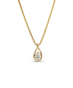 Pandora Infinite 14k Gold Lab-grown Diamond Pendant Necklace