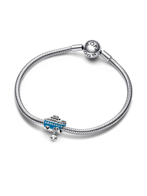 Anchored Cruise Ship Charm - Image 6