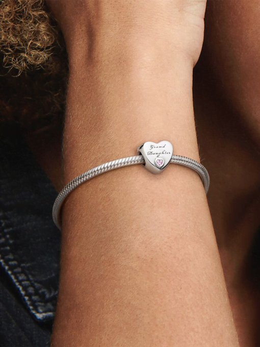 Granddaughter Heart Charm - Image 2