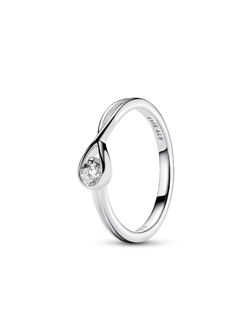 Pandora Brilliance Lab-Grown Diamond Bangle Bracelet and Ring Set 0.30 carat tw Sterling Silver - Image 3