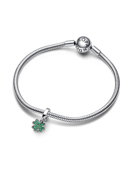 Four Leaf Clover Dangle Charm - Image 5