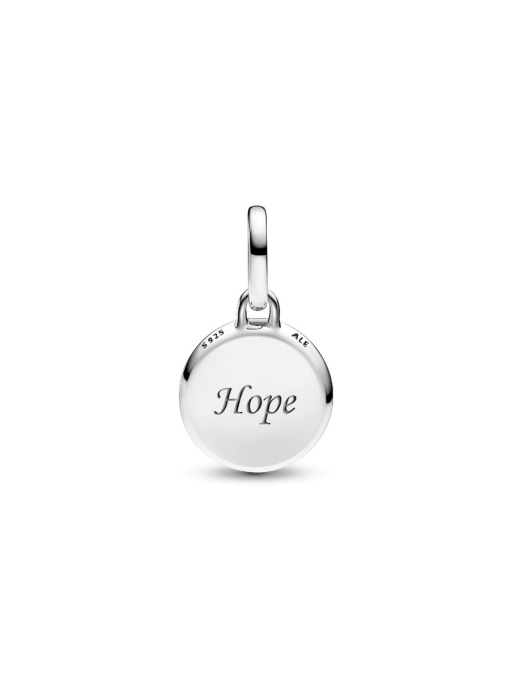 Red Murano Glass Engravable Mini Medallion Charm - Image 5