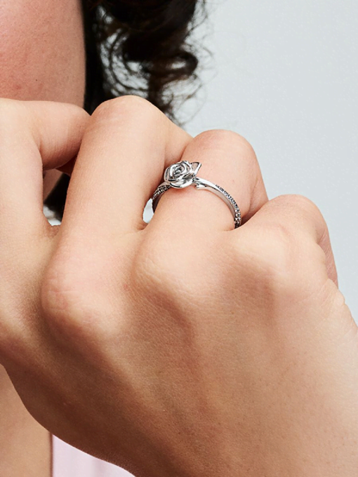 Rose in Bloom Ring - Image 2