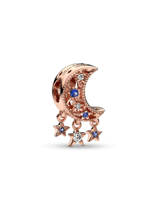 Star & Crescent Moon Charm - Image 3