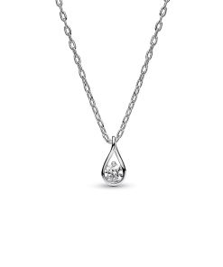 Pandora Infinite Sterling Silver Lab-grown Diamond Pendant Necklace