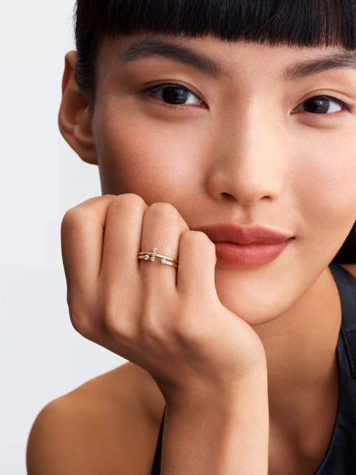 Pandora Era Lab-Grown Diamond Trio Ring - Image 6