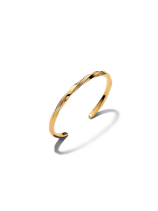 Twisted Open Bangle - Image 3