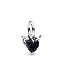 Winged Heart Mini Dangle Charm