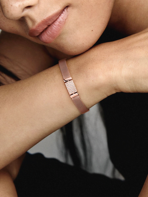 Pandora Reflexions Long Clasp Pave Bracelet - Image 2