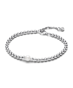 Treated Freshwater Cultured Pearl & Beads Bracelet