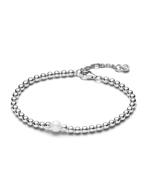 Treated Freshwater Cultured Pearl & Beads Bracelet