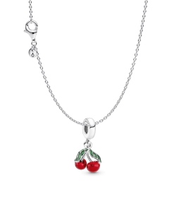 Megan's Cherry Charm Necklace Set