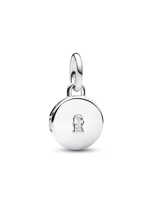 Openable & Engravable Love Locket Dangle Charm - Image 3