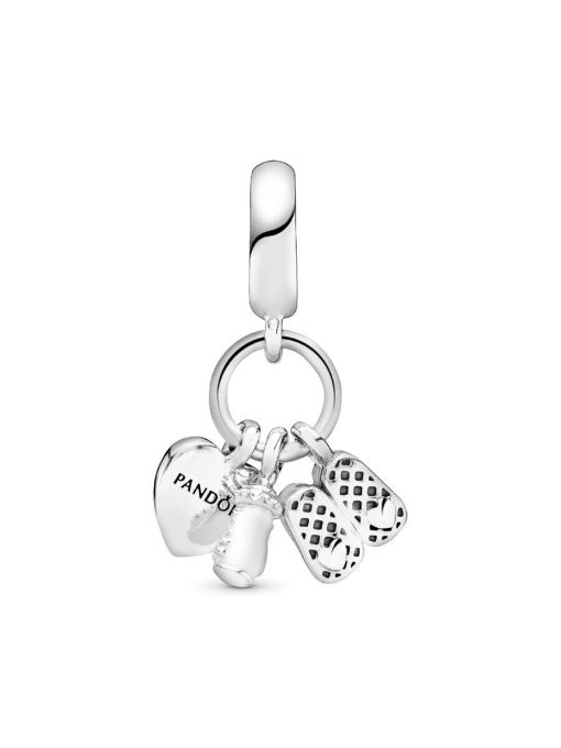 Baby Bottle and Shoes Dangle Charm - Image 5