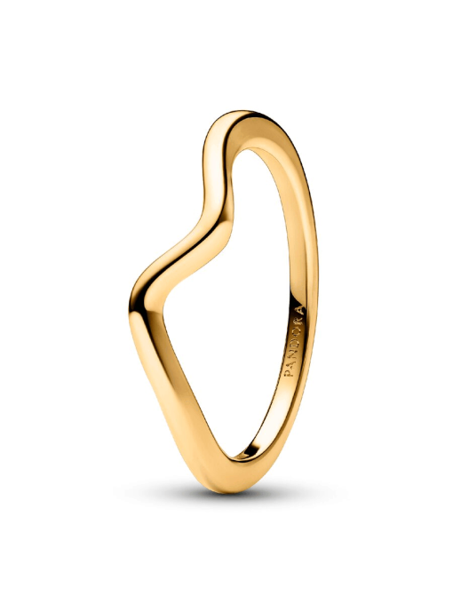 Polished Wave Ring