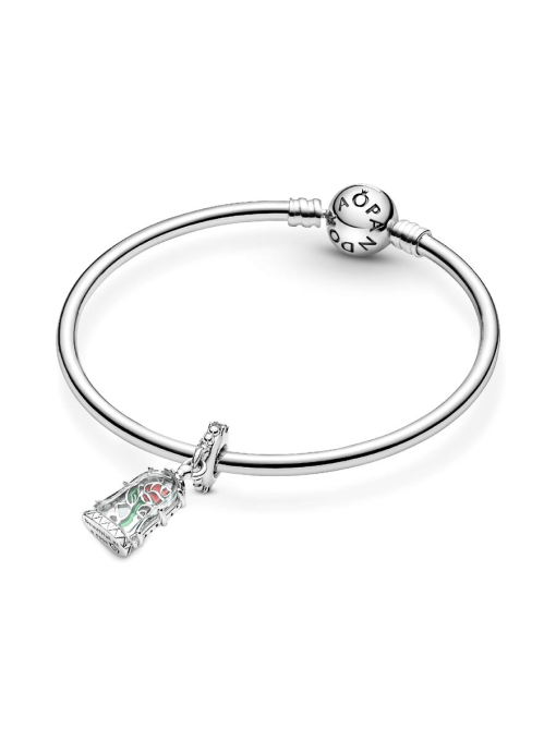 Disney Beauty and the Beast Enchanted Rose Dangle Charm - Image 6