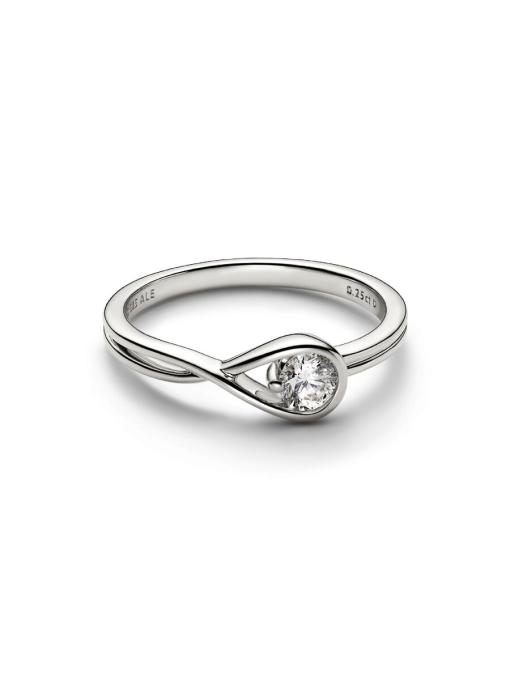 Pandora Infinite 14k White Gold Lab-grown Diamond Ring - Image 5