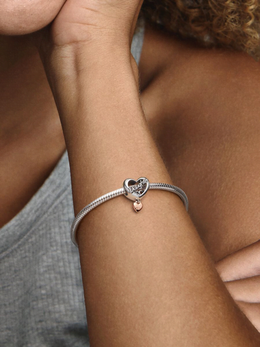 Love You Daughter Heart Charm - Image 2