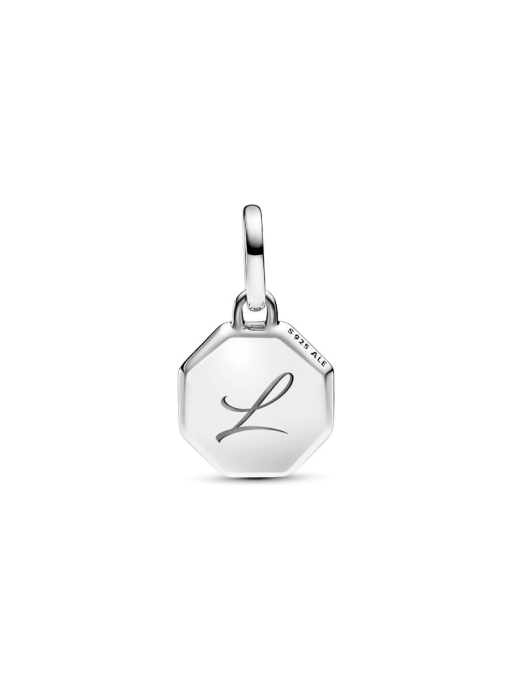 Turquoise-colored Engravable Mini Medallion Charm - Image 5
