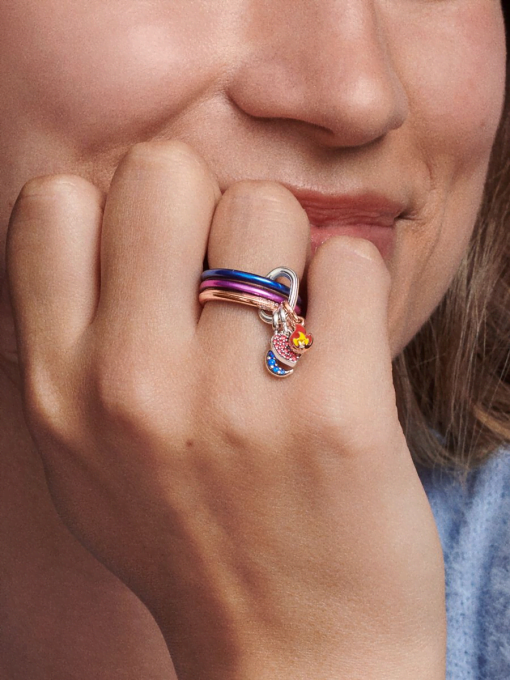 FINAL SALE - Pandora ME Shocking Purple Ring - Image 2