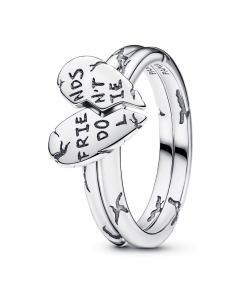 Stranger Things Friends Don't Lie Splittable Ring