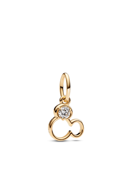Mickey Mouse Silhouette Charm Necklace Set - Image 4