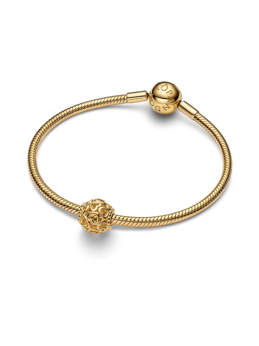 Openwork Heart Charm - Image 4