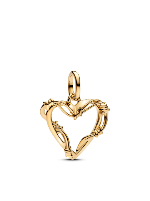 Wire Heart Dangle Charm - Image 3