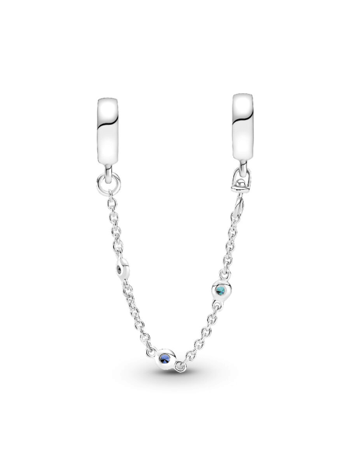 Triple Blue Stone Safety Chain - Image 5