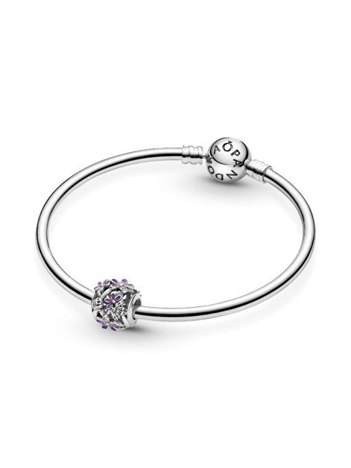 Openwork Purple Daisy Charm - Image 5