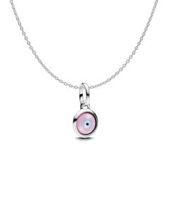 Mini Evil Eye Charm Necklace Set