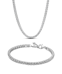 Tennis Style Jewelry Set