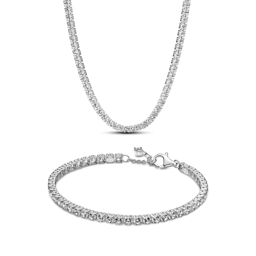 Tennis Style Jewelry Set